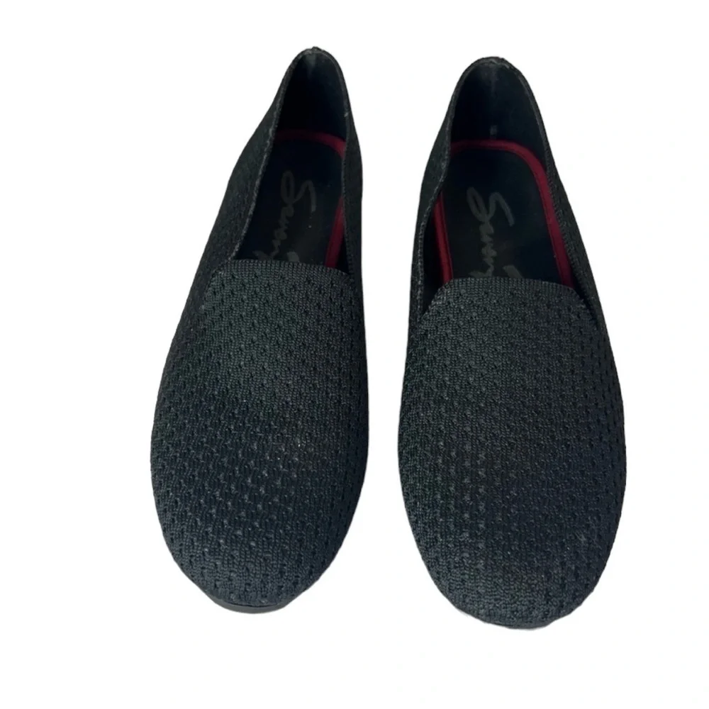 🌺SEVEN7 Woven Black Flats Size 7 — Very Gently Worn🌺 - Picture 2 of 5